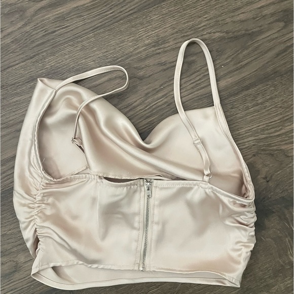 UNUSED! tan party top - Picture 2 of 4